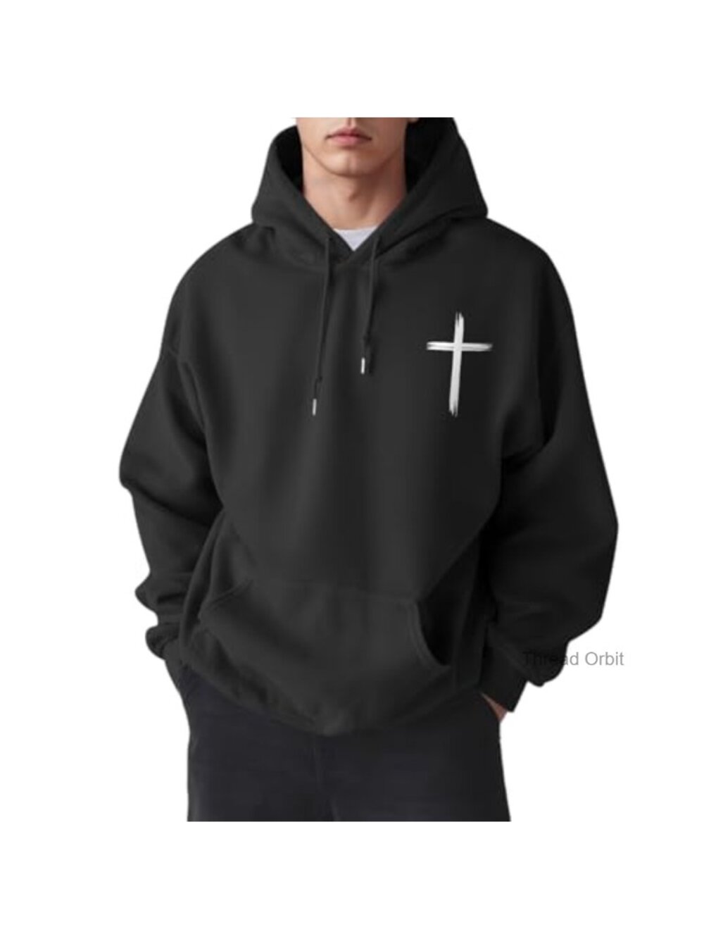 Christian Graphic Hoodie Teen Jesus Faith God Bible Verse Pullover - Picture 2 of 5